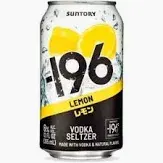 SUNTORY -196 LEMON 355ML